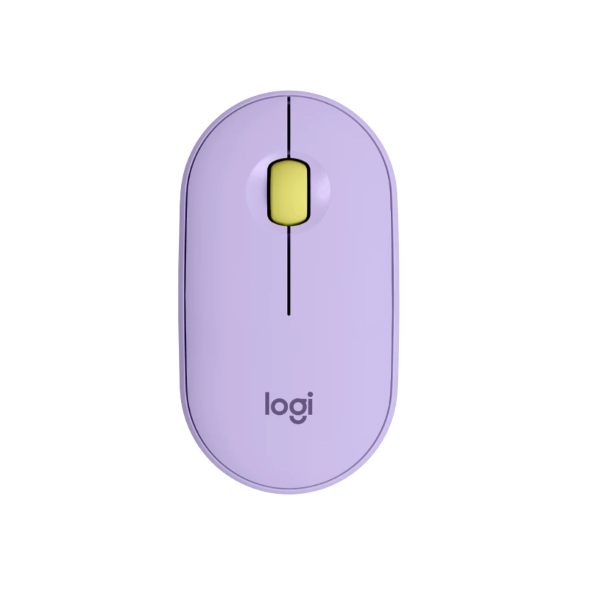 Logitech Pebble M350 Mouse Lavender Lemonade
